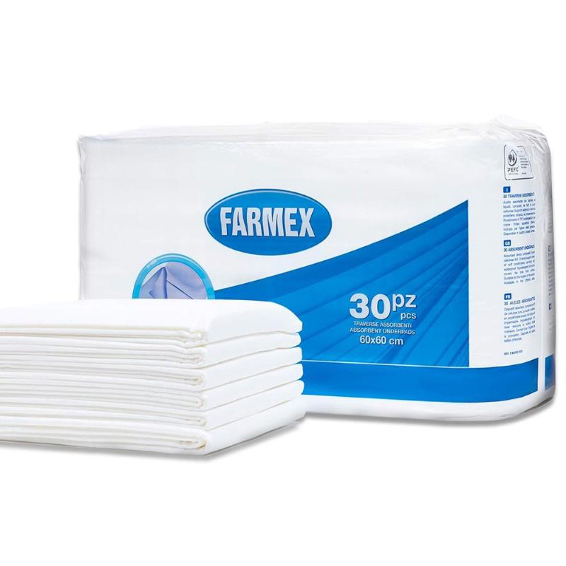 Пелюшки абсорбуючі FARMEX Standart 60x60 cm